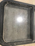 Used Black Radius Opening Window : 30 3/4" W X 18 1/2" H X 2" D - Young Farts RV Parts