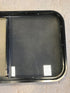 Used Black Radius Opening Window : 34" W x 19 3/4" H x 1 1/2" - Young Farts RV Parts