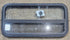 Used Black Radius Opening Window : 35 1/2" W x 17 1/4" H x 1 7/8" - Young Farts RV Parts