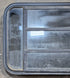 Used Black Radius Opening Window : 35 1/4" W x 21 1/2" H x 1 7/8" - Young Farts RV Parts