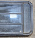 Used Black Radius Opening Window : 35 1/4" W x 21 1/2" H x 1 7/8" - Young Farts RV Parts