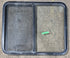 Used Black Radius Opening Window : 36 1/4" W x 29 3/4" H x 1 3/4" - Young Farts RV Parts