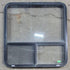 Used Black Radius Opening Window - 36 X 38 X 1.75 - Young Farts RV Parts
