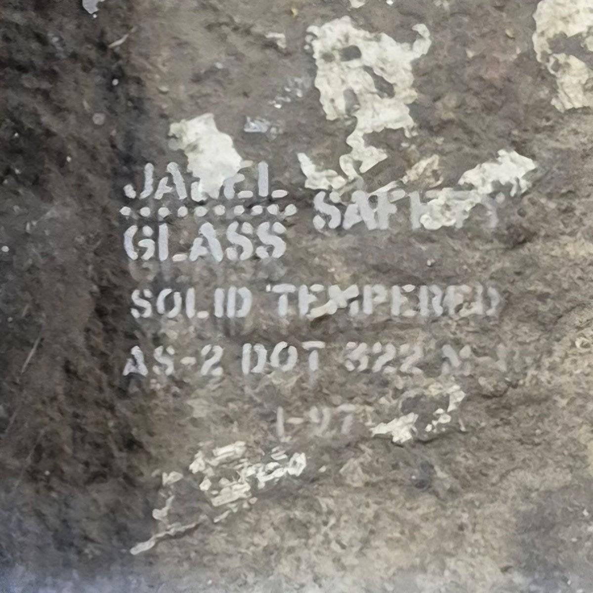 Used Black Radius Opening Window - 36.25 X 37.75 X 1.75 - Young Farts RV Parts