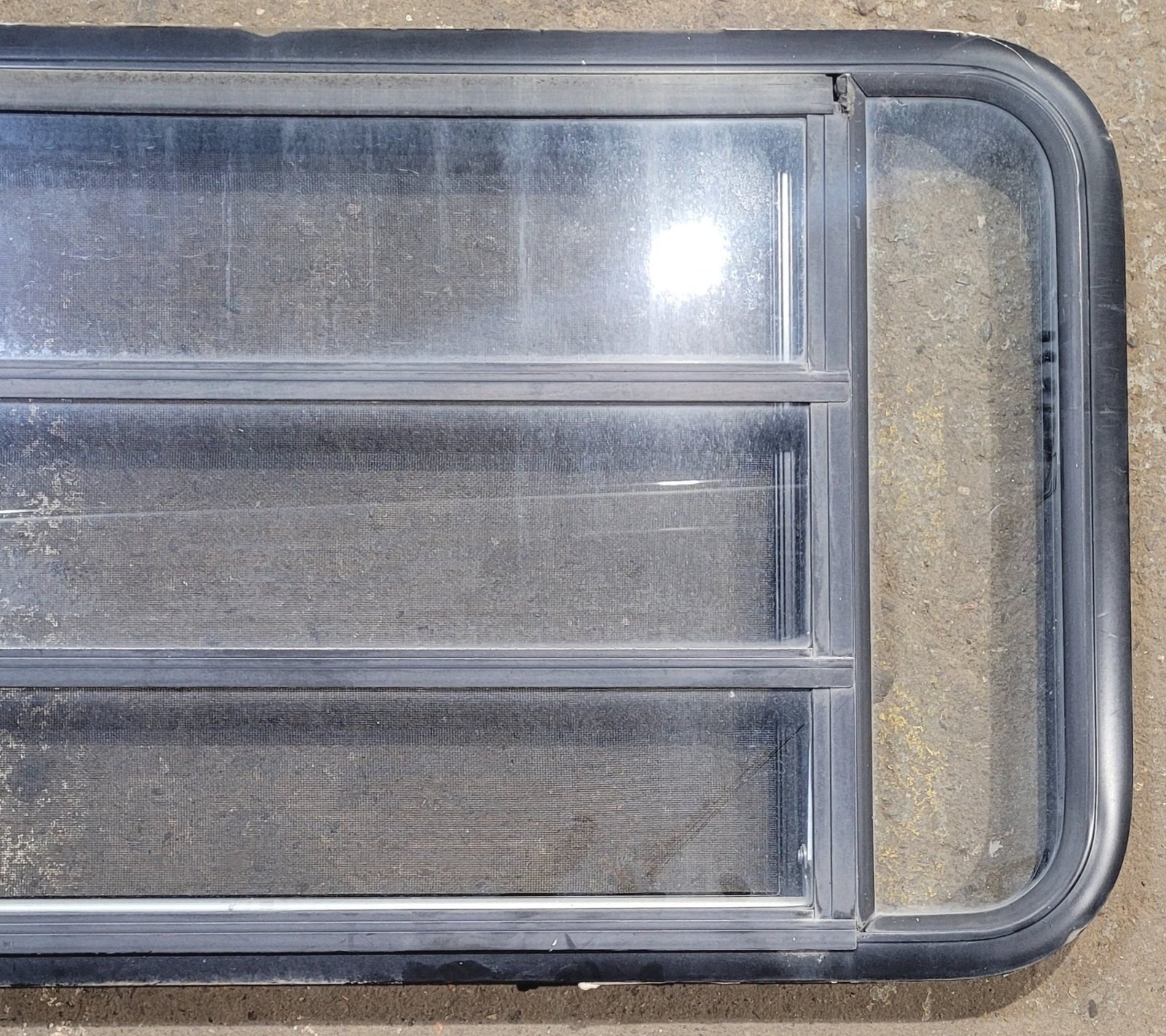 Used Black Radius Opening Window : 41 1/2