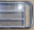 Used Black Radius Opening Window : 41 1/2" W x 21 3/4" H x 1 1/4" D - Young Farts RV Parts