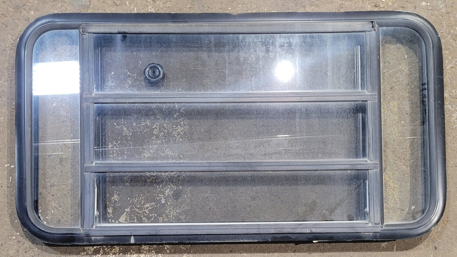 Used Black Radius Opening Window : 41 1/2