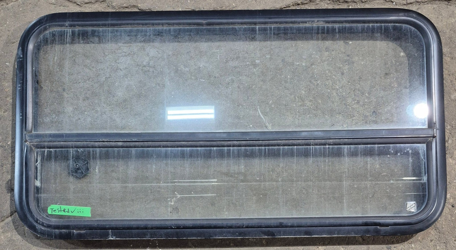 Used Black Radius Opening Window : 41 1/4