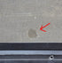 Used Black Radius Opening Window : 41 1/4" W x 21 1/2" H x 1 7/8" D - Young Farts RV Parts