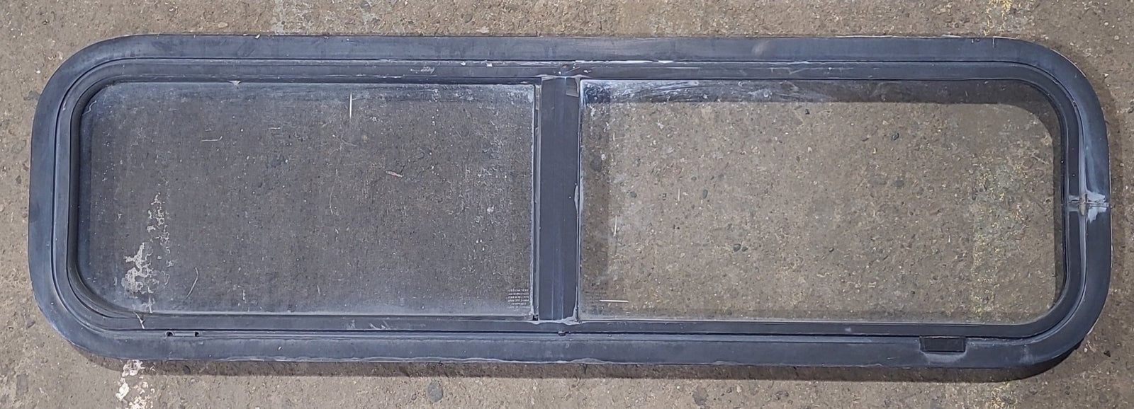 Used Black Radius Opening Window : 42 1/4