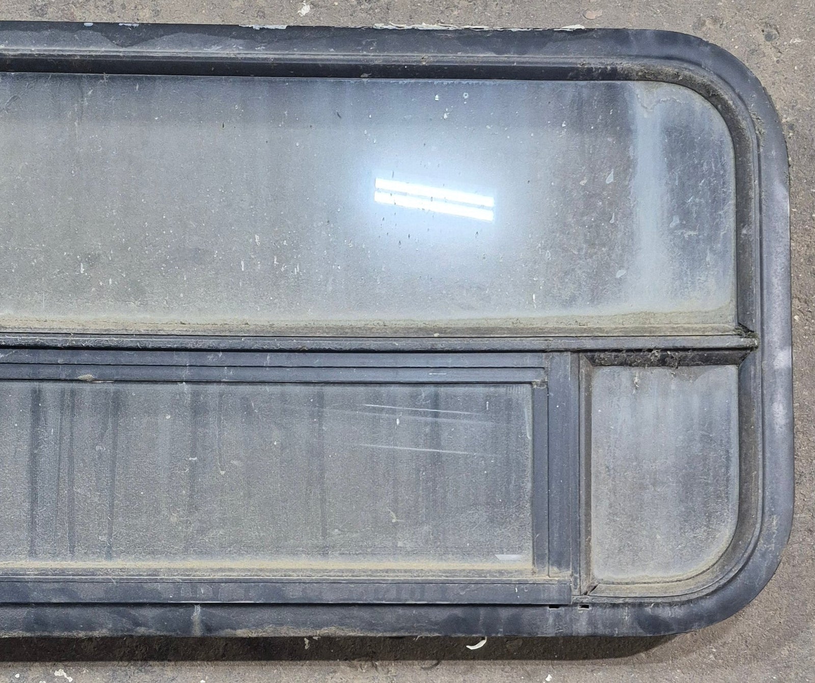 Used Black Radius Opening Window : 45 1/4