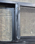Used Black Radius Opening Window : 45 1/4" W x 21 1/4" H x 1 7/8" D - Young Farts RV Parts