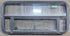 Used Black Radius Opening Window : 45 1/4" W x 21 1/4" H x 1 7/8" D - Young Farts RV Parts