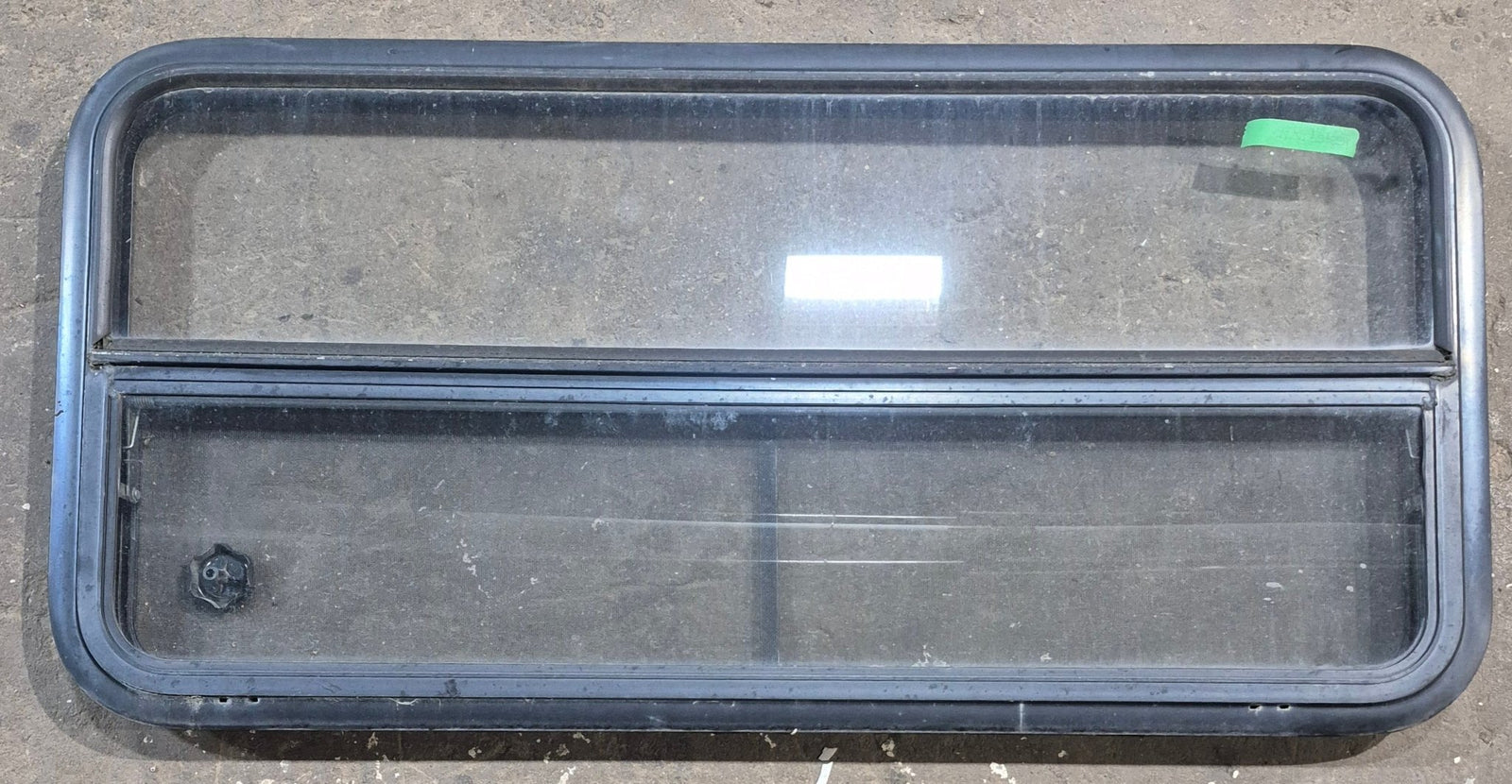 Used Black Radius Opening Window : 45 1/4