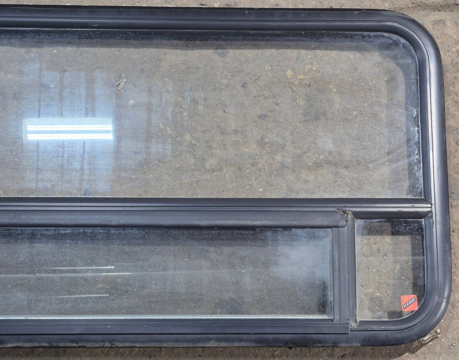 Used Black Radius Opening Window : 45 1/4