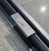 Used Black Radius Opening Window : 45 1/4" W x 25 1/4" H x 1 7/8" D - Young Farts RV Parts