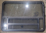 Used Black Radius Opening Window : 47 1/2