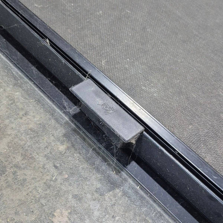 Used Black Radius Opening Window - 47 1/2 X 21 1/2 X 1 1/4 - Young Farts RV Parts
