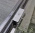 Used Black Radius Opening Window : 47 1/4" W x 21 1/2" H x 1 3/4" - Young Farts RV Parts
