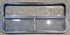 Used Black Radius Opening Window : 47 1/4" W x 21 1/4" H x 1 7/8" - Young Farts RV Parts
