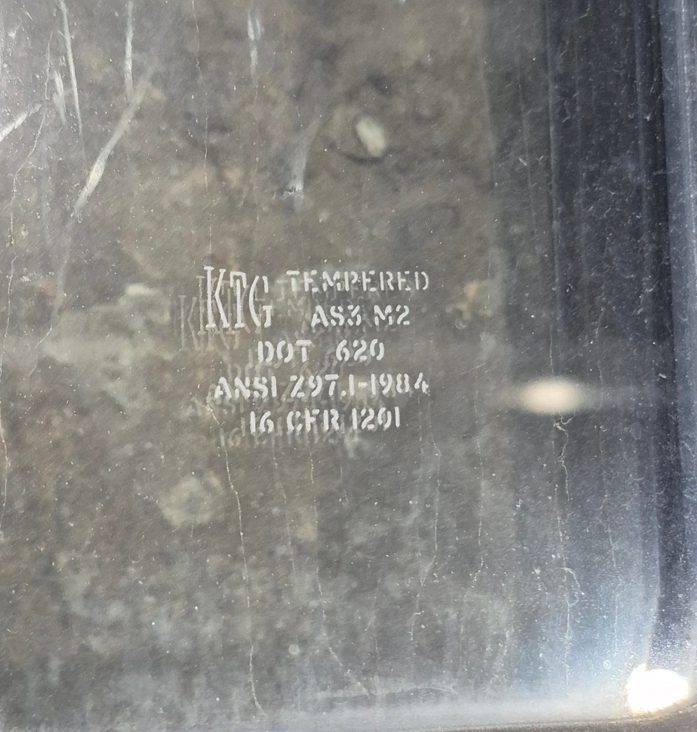 Used Black Radius Opening Window : 47 1/4