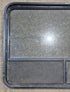 Used Black Radius Opening Window : 48 1/4" W x 31 3/4" H x 1 7/8" - Young Farts RV Parts