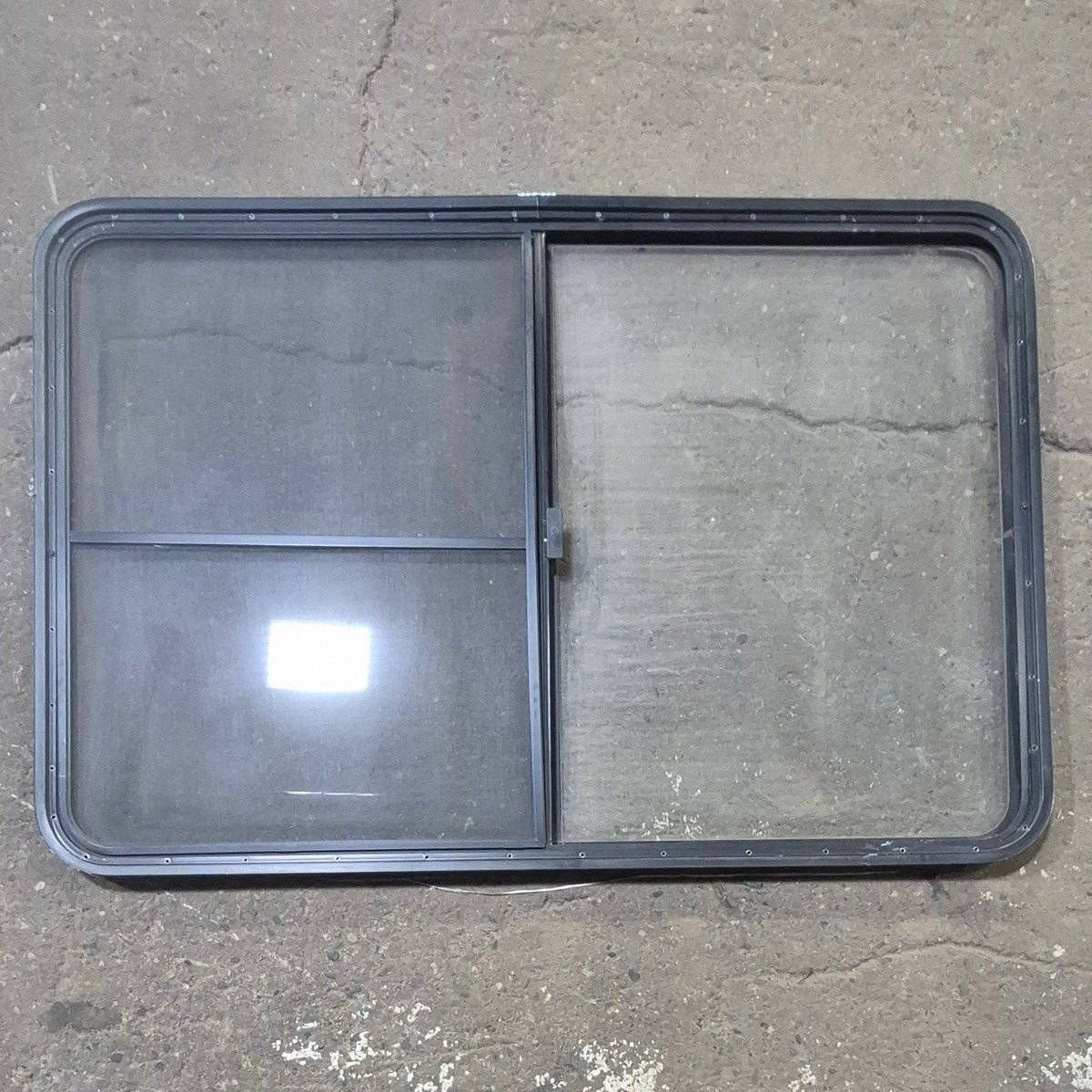 Used Black Radius Opening Window - 53 1/2