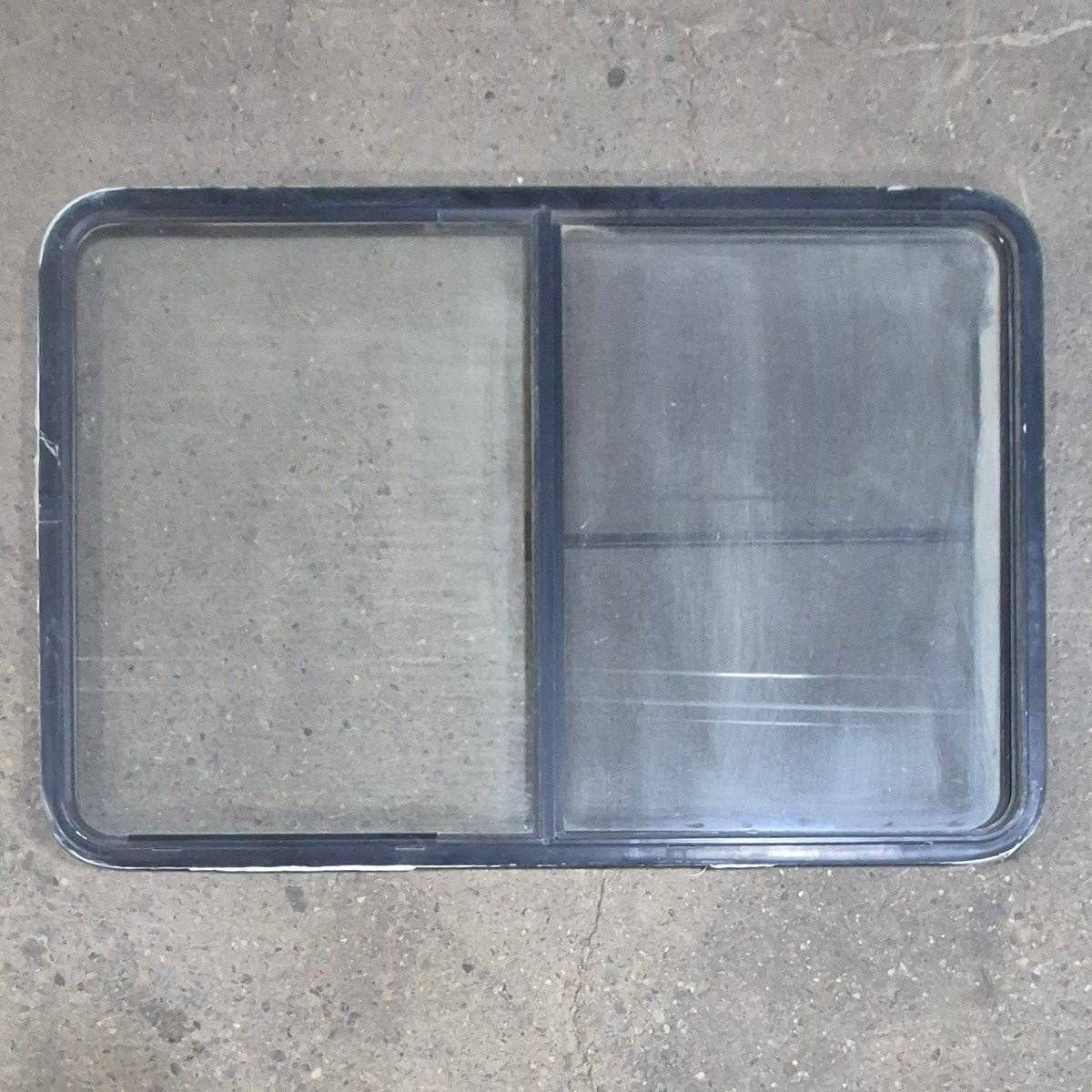 Used Black Radius Opening Window - 53 1/2