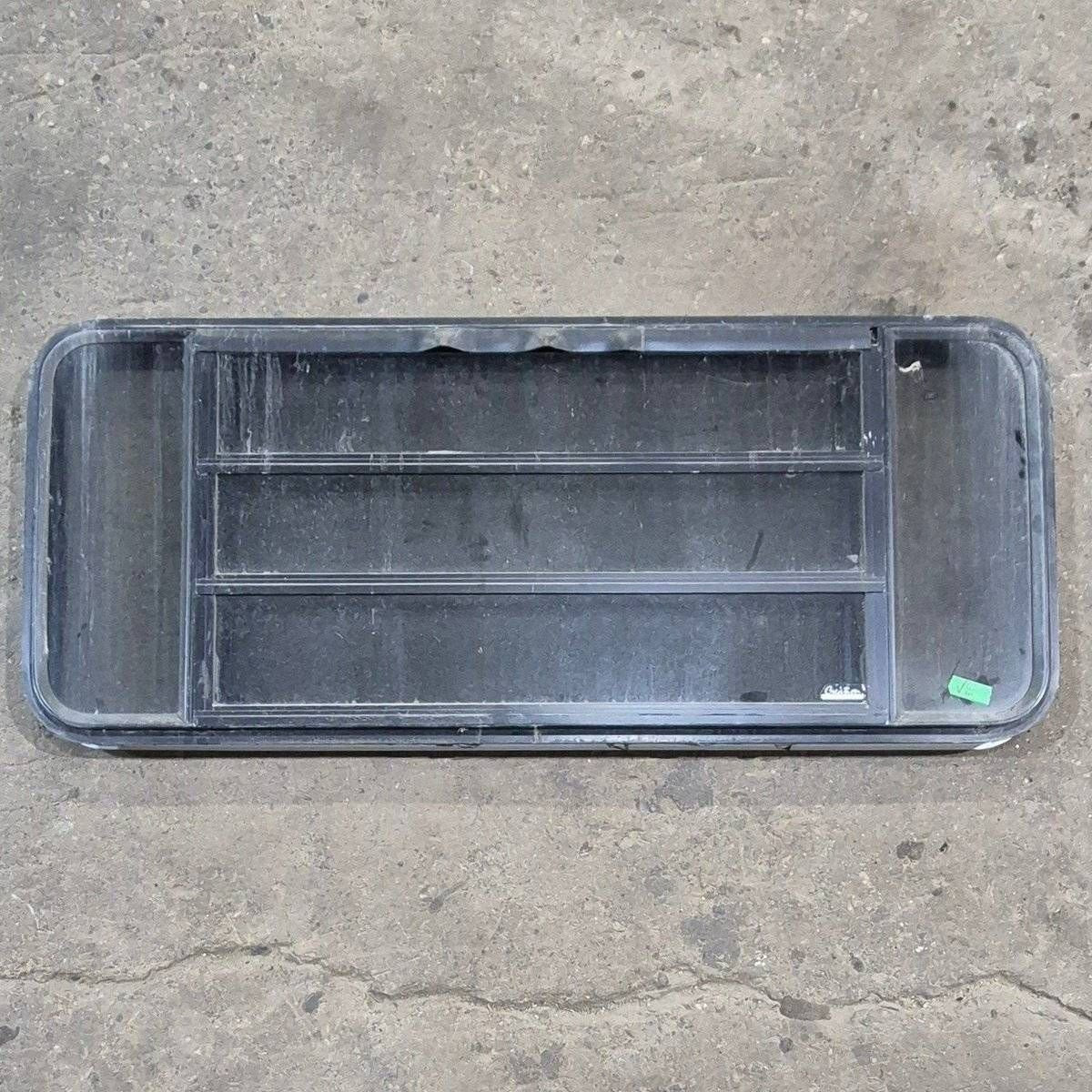 Used Black Radius Opening Window - 53 1/8
