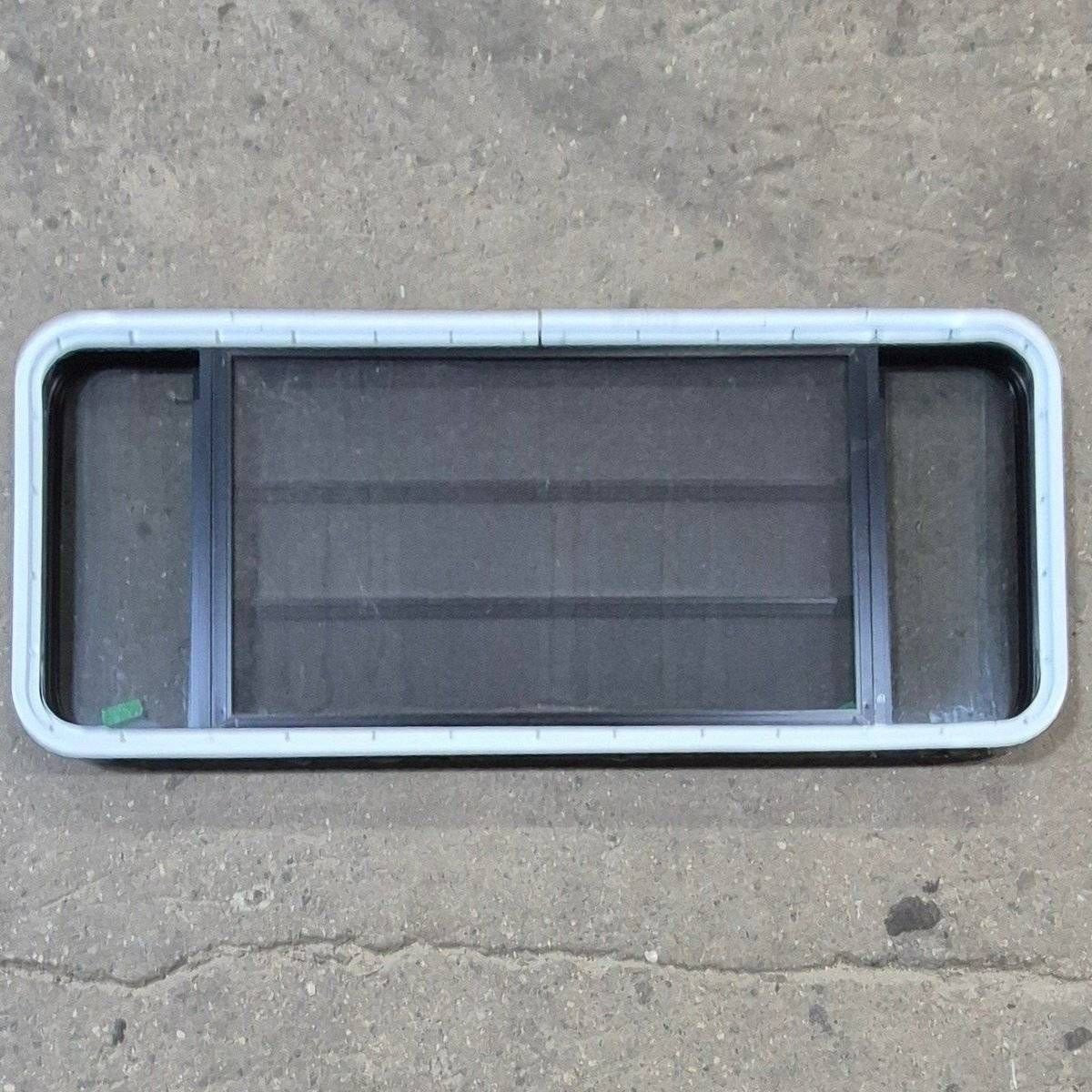 Used Black Radius Opening Window - 53 1/8