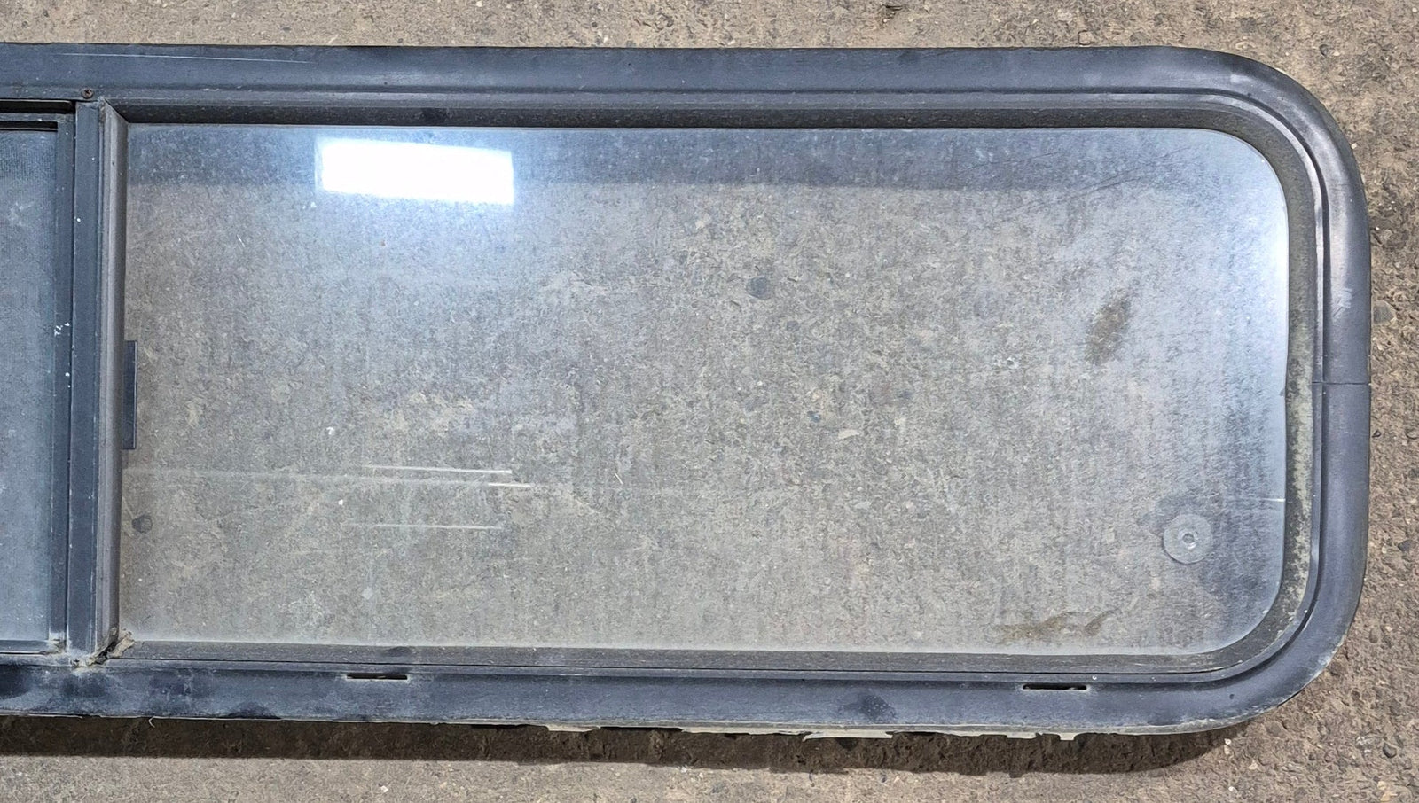 Used Black Radius Opening Window : 59 1/4