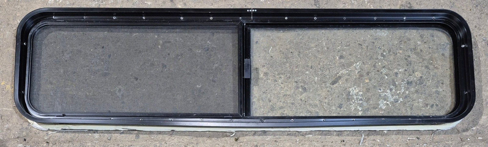 Used Black Radius Opening Window : 59 1/4