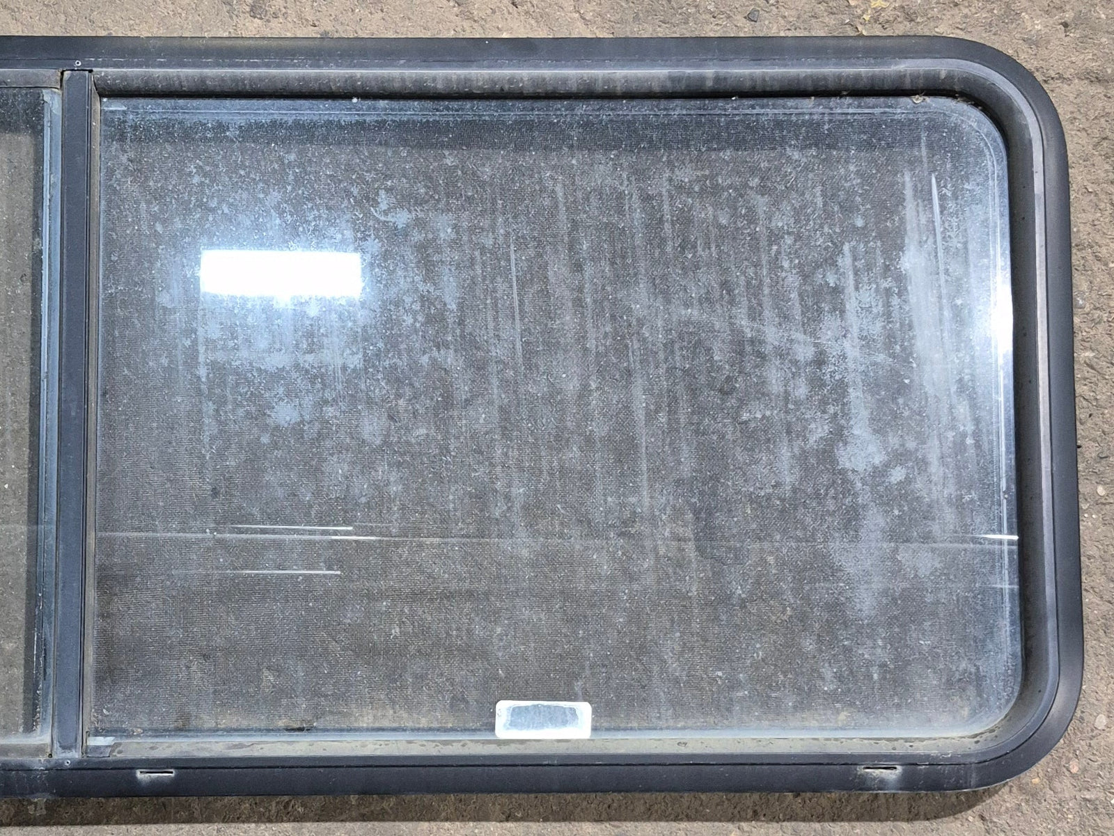 Used Black Radius Opening Window : 60 1/4