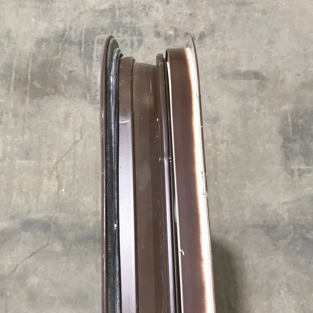 Used Brown Radius Dual Pane-Storm Window : 41 1/4