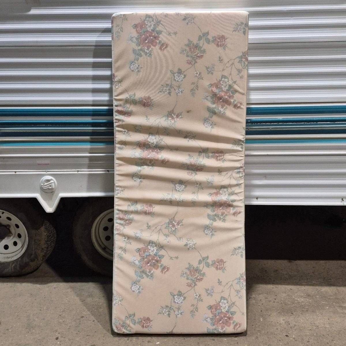 Used Bunk Mattress - 29 3/4" x 70 1/2" x 3 3/4" - Young Farts RV Parts