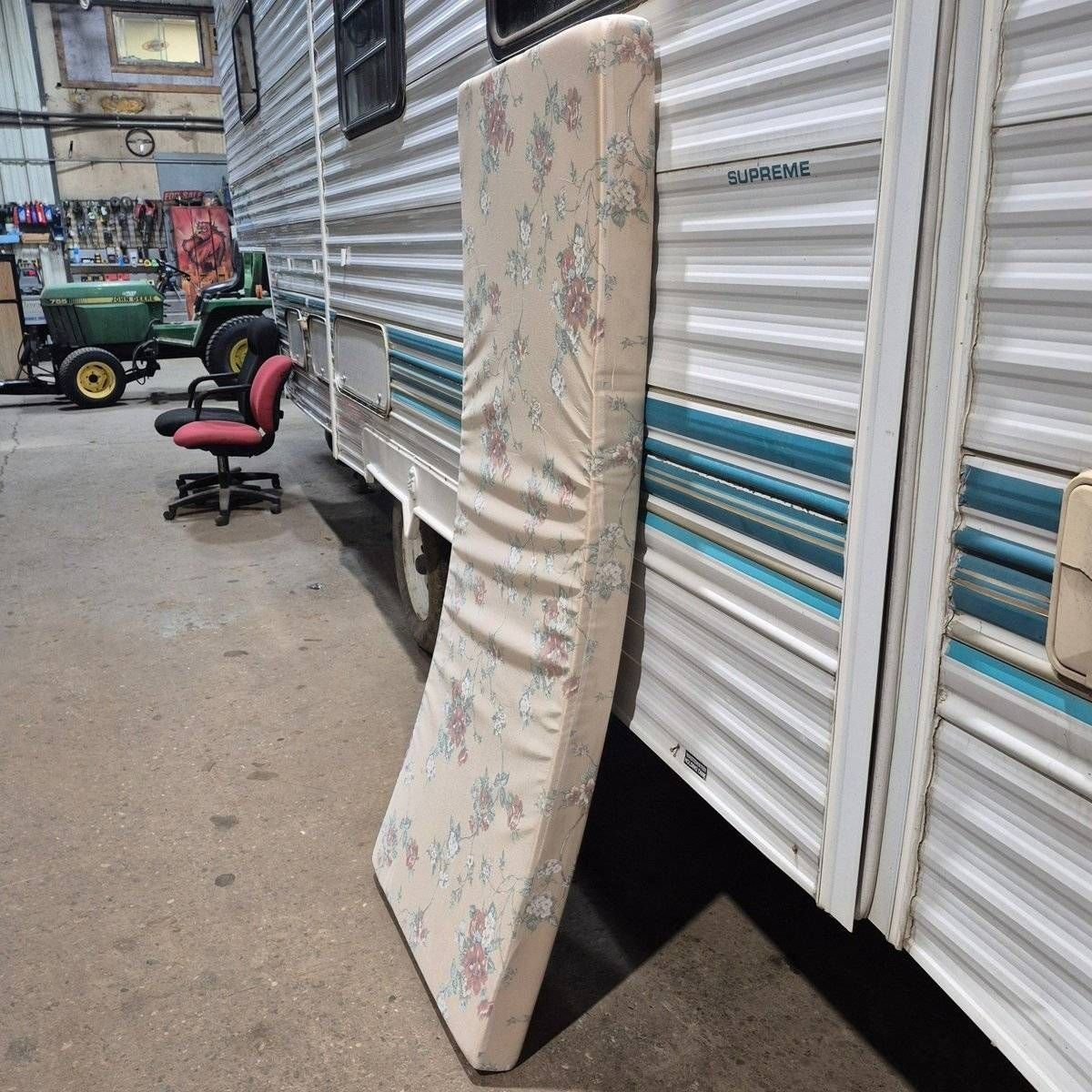 Used Bunk Mattress - 29 3/4" x 72" x 3 3/4" - Young Farts RV Parts