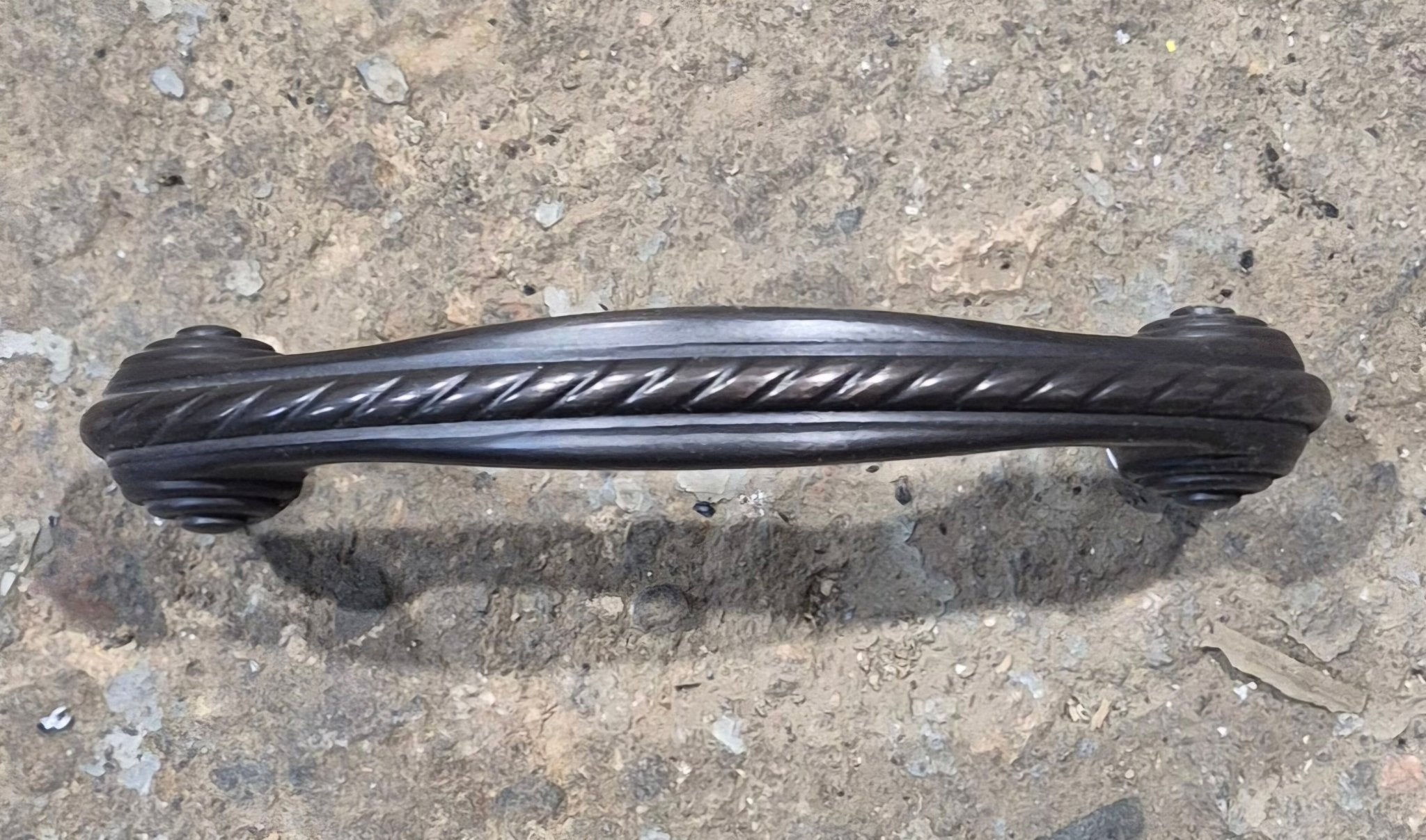 Used Cabinet Handle 3" Hole Spacing - Dark Brown - Young Farts RV Parts