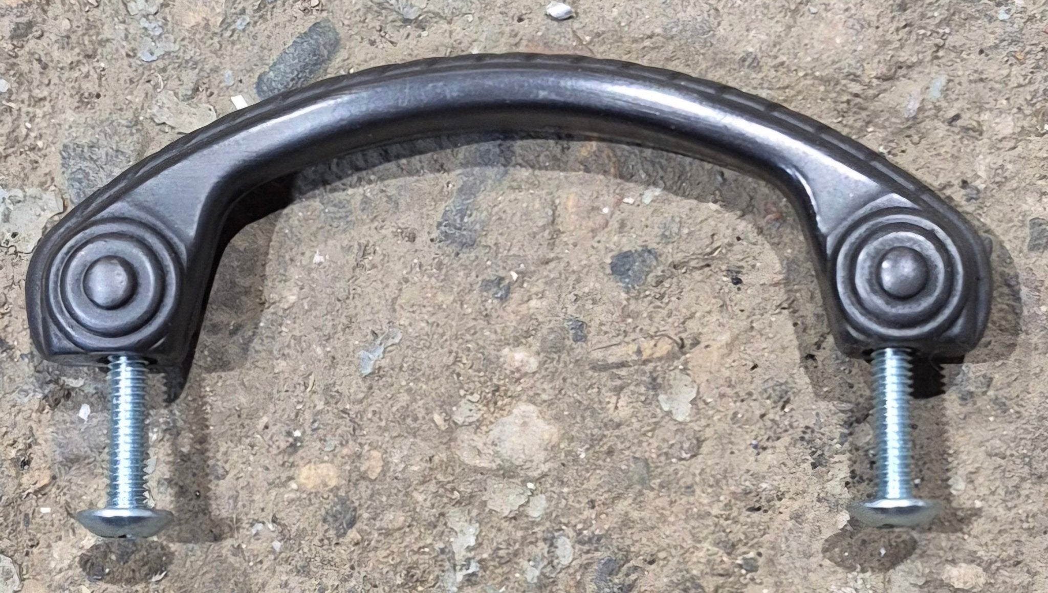 Used Cabinet Handle 3" Hole Spacing - Dark Brown - Young Farts RV Parts