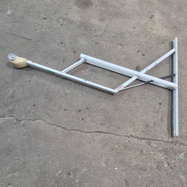 Used Carefree Awning Arm, Idler (Rear) Non - Powered, Steep Pitch, White, 59" - Travel'r , R001508WHT - Young Farts RV Parts