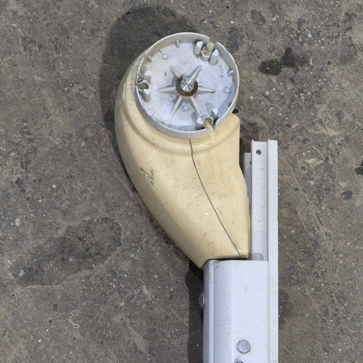 Used Carefree Awning Arm, Idler (Rear) Non - Powered, Steep Pitch, White, 59" - Travel'r , R001508WHT - Young Farts RV Parts