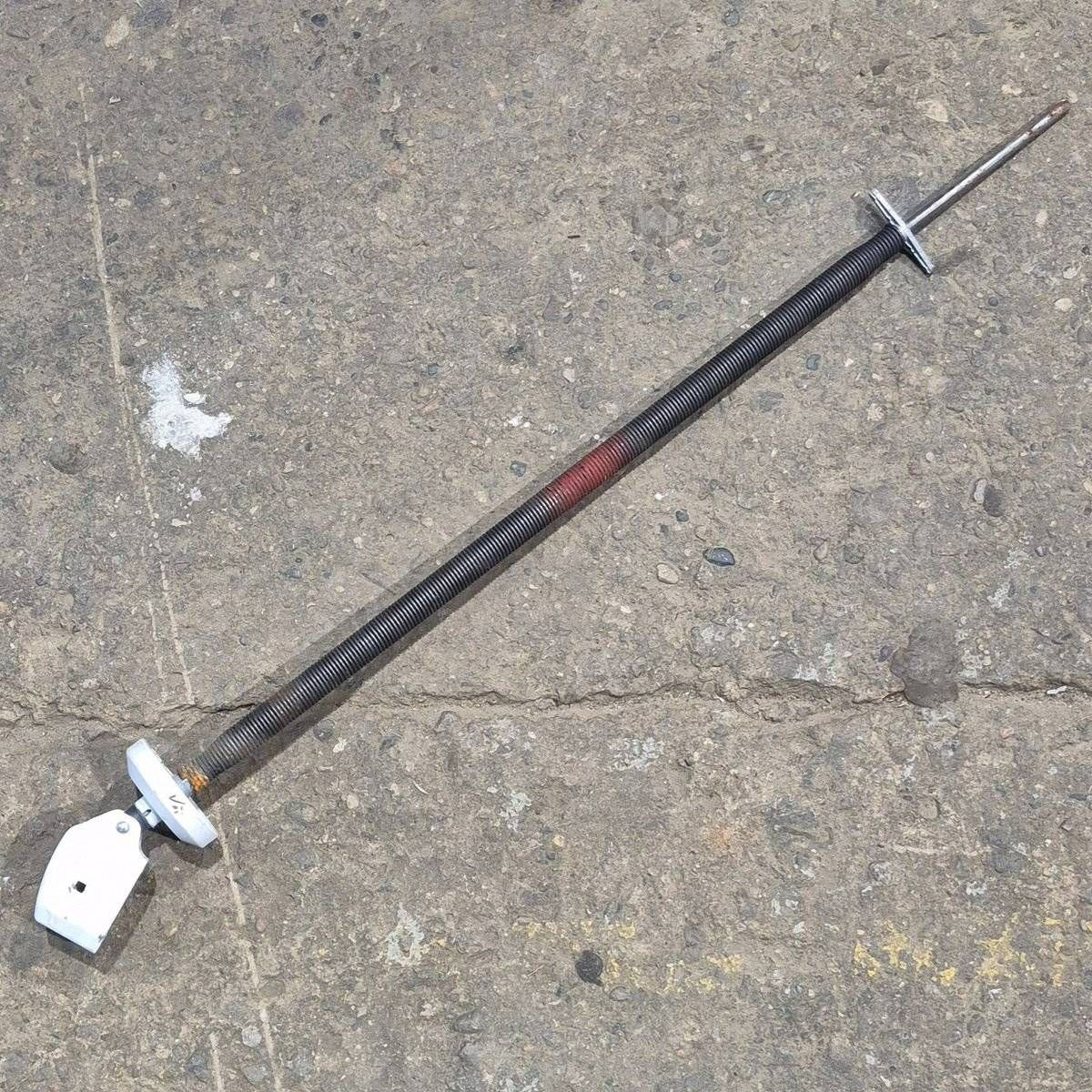 Used Carefree Awning Spring Torsion Assembly, Left Hand, No Lock - R00923WHT - A - Young Farts RV Parts