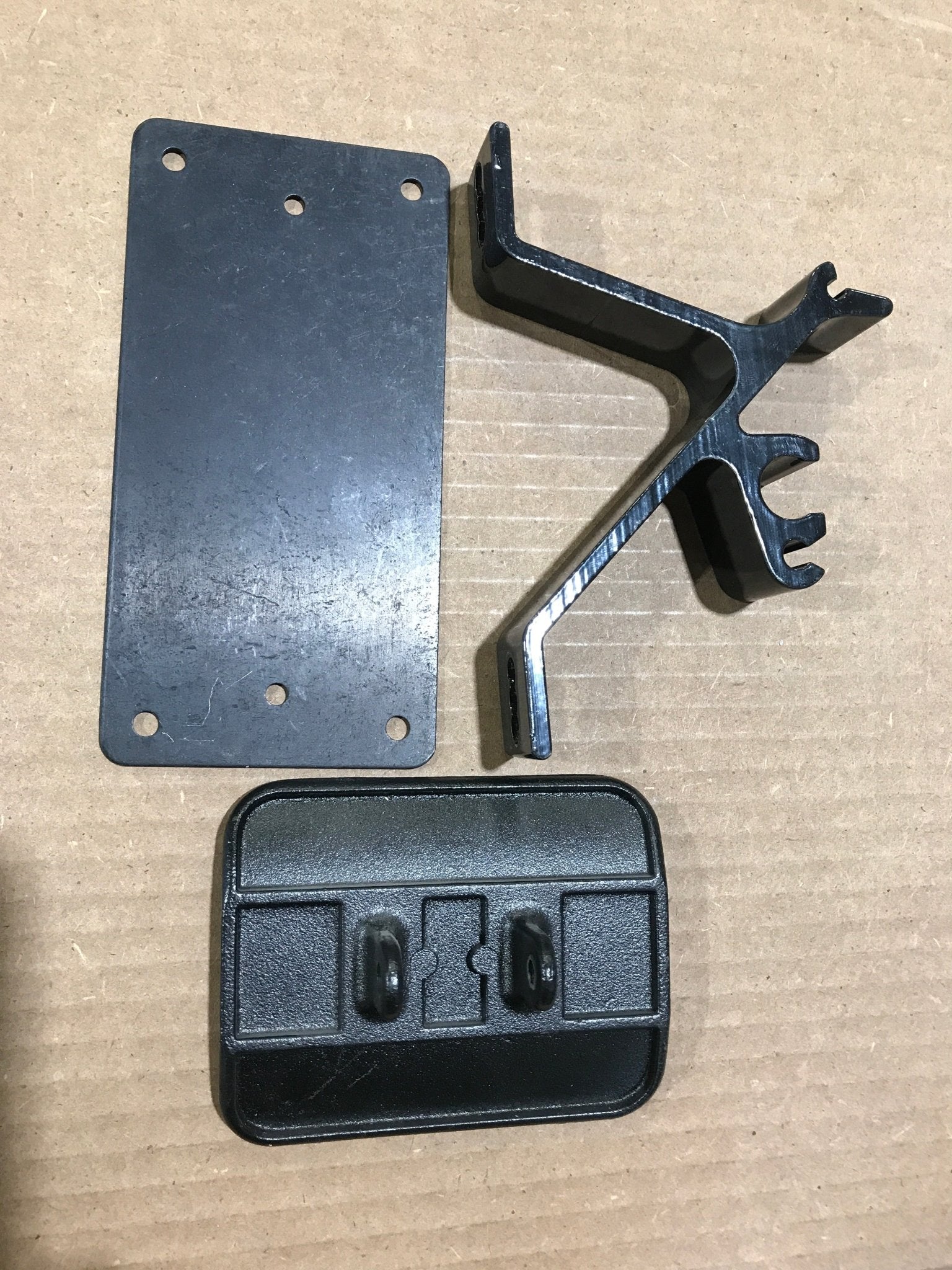 Used Carefree Cradle, With Bracket, Black - R00483 - Young Farts RV Parts