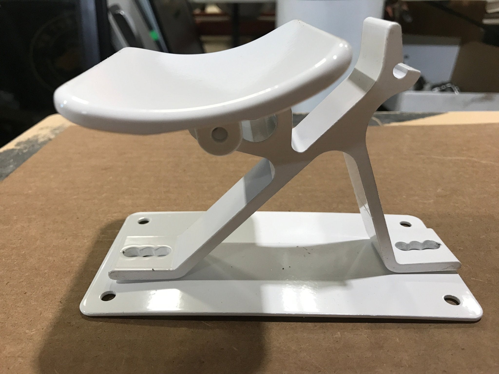 Used Carefree Cradle, With Bracket, White - R00483WHT - Young Farts RV Parts