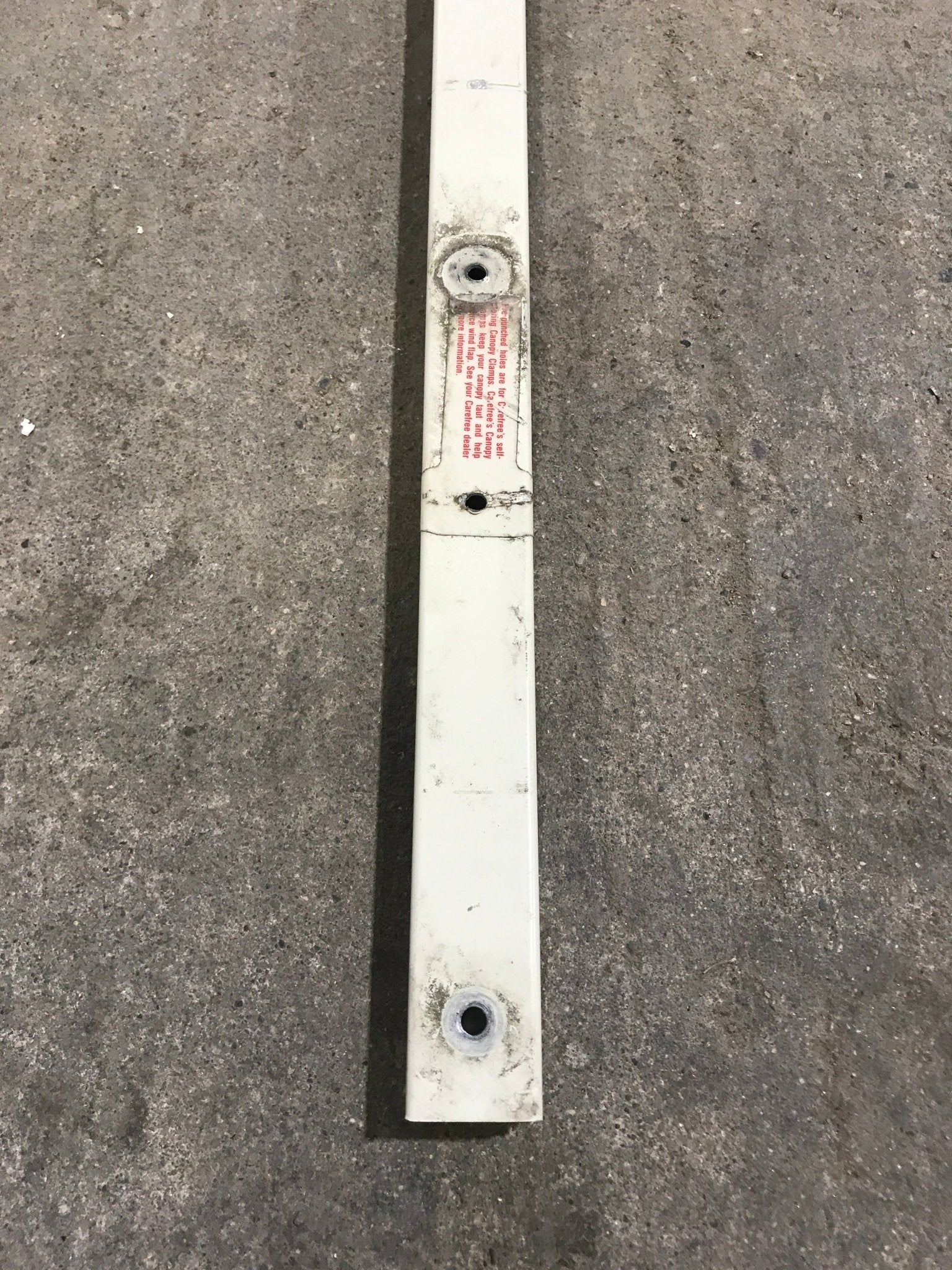 Used CareFree Fiesta Single Upper Brace, Tall - 60" - Young Farts RV Parts