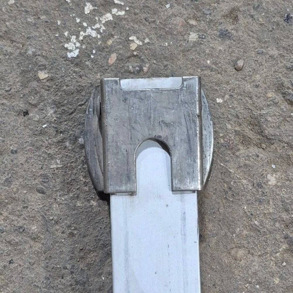 Used Carefree Lower Brace/ Rafter Arm, Silver (Satin), 40" - Spirit/ Fiesta - Young Farts RV Parts