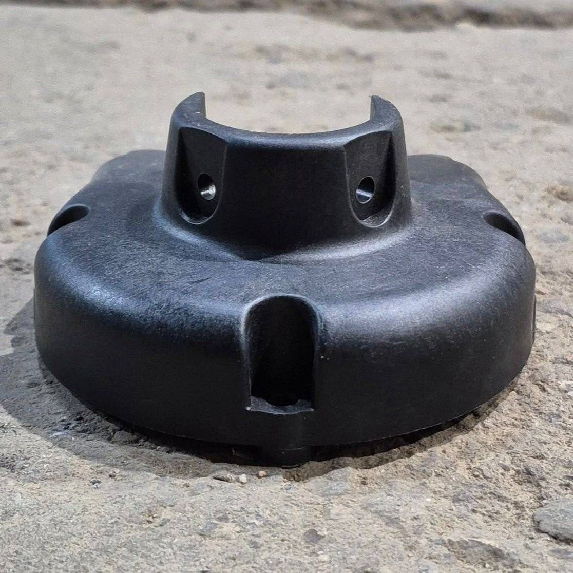 Used Carefree Slideout End Cap, Black - Omega II , R00949BLK - Young Farts RV Parts
