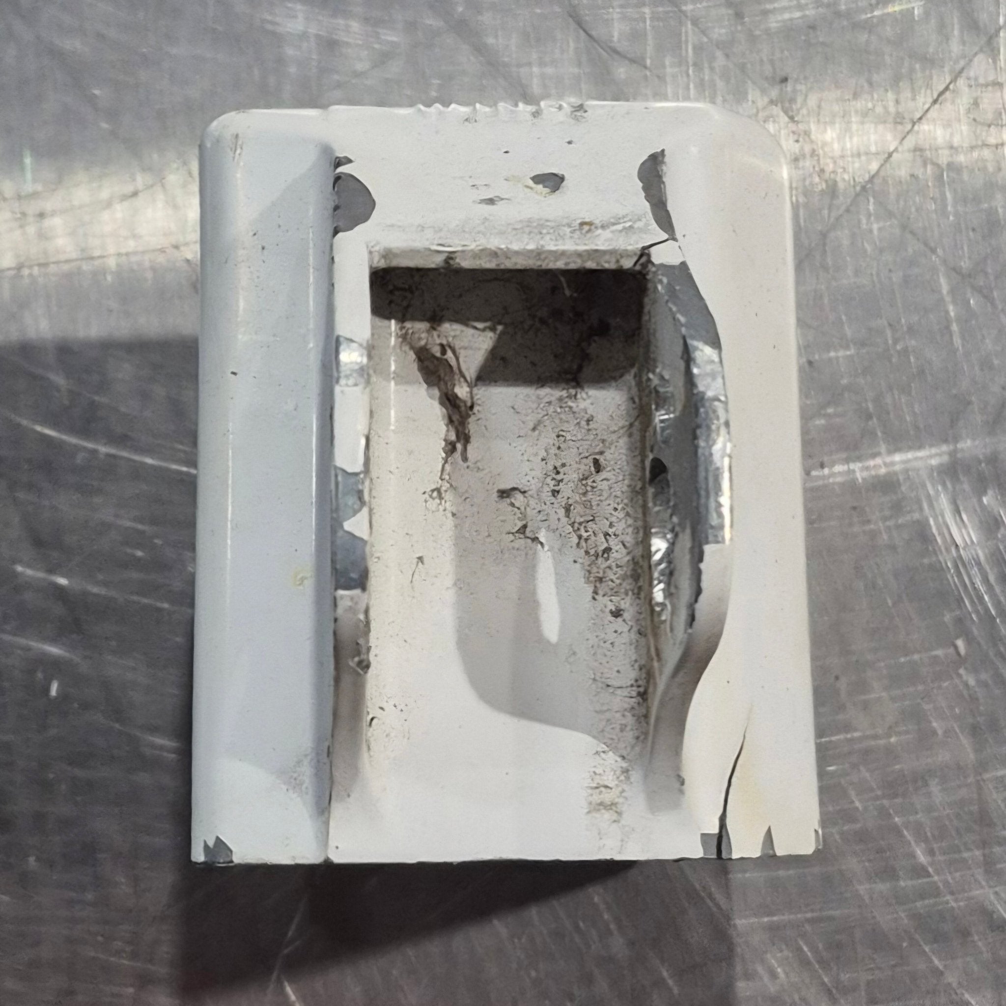 Used Carefree Torsion Assembly End Cap, Right Hand, White - Young Farts RV Parts