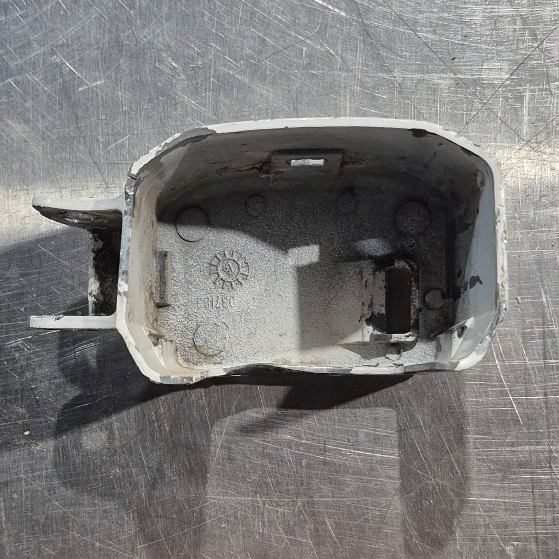 Used Carefree Torsion Assembly End Cap, Right Hand, White - Young Farts RV Parts