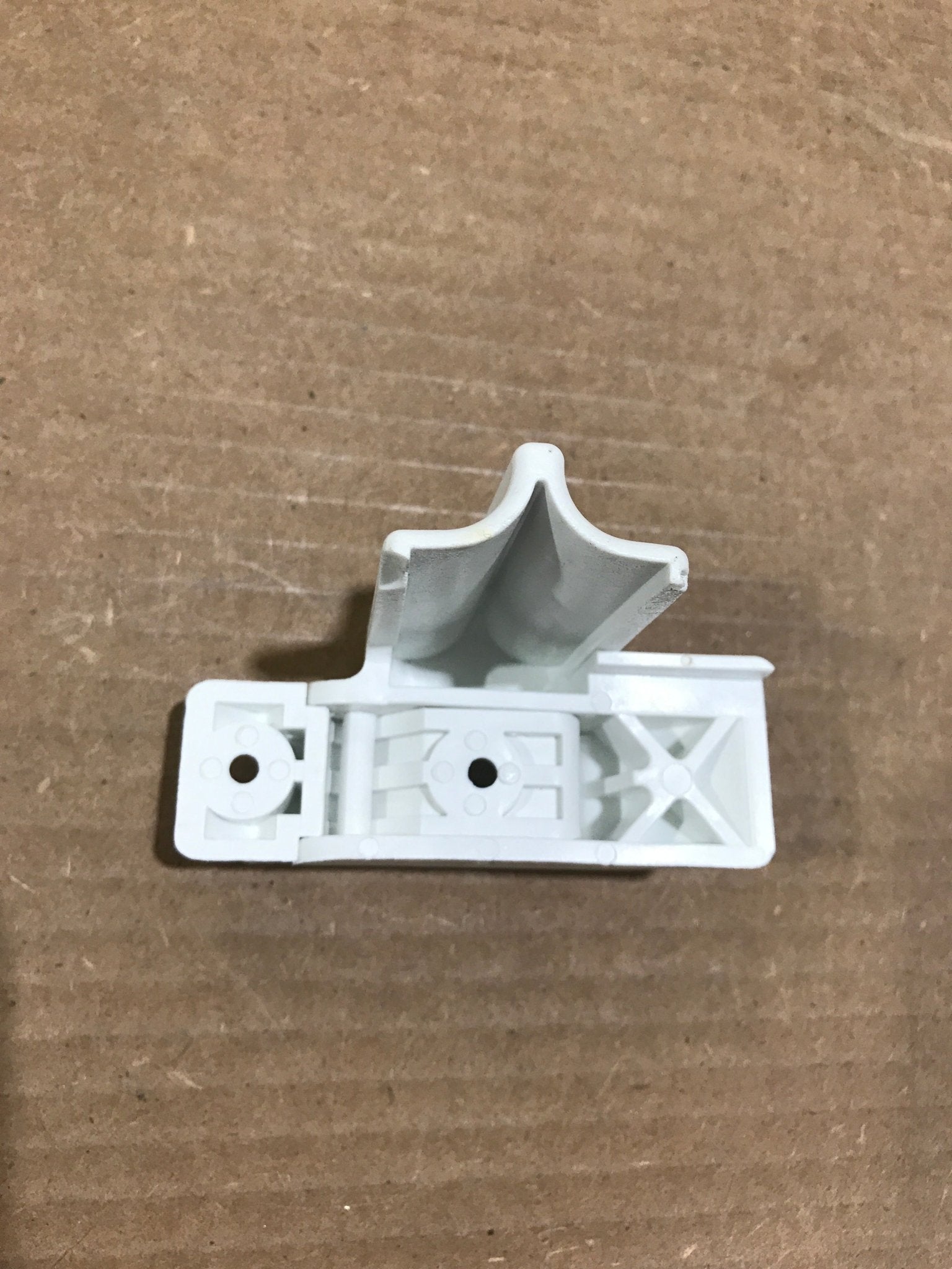 Used Carefree Travel Lock, White - 901017W - Young Farts RV Parts