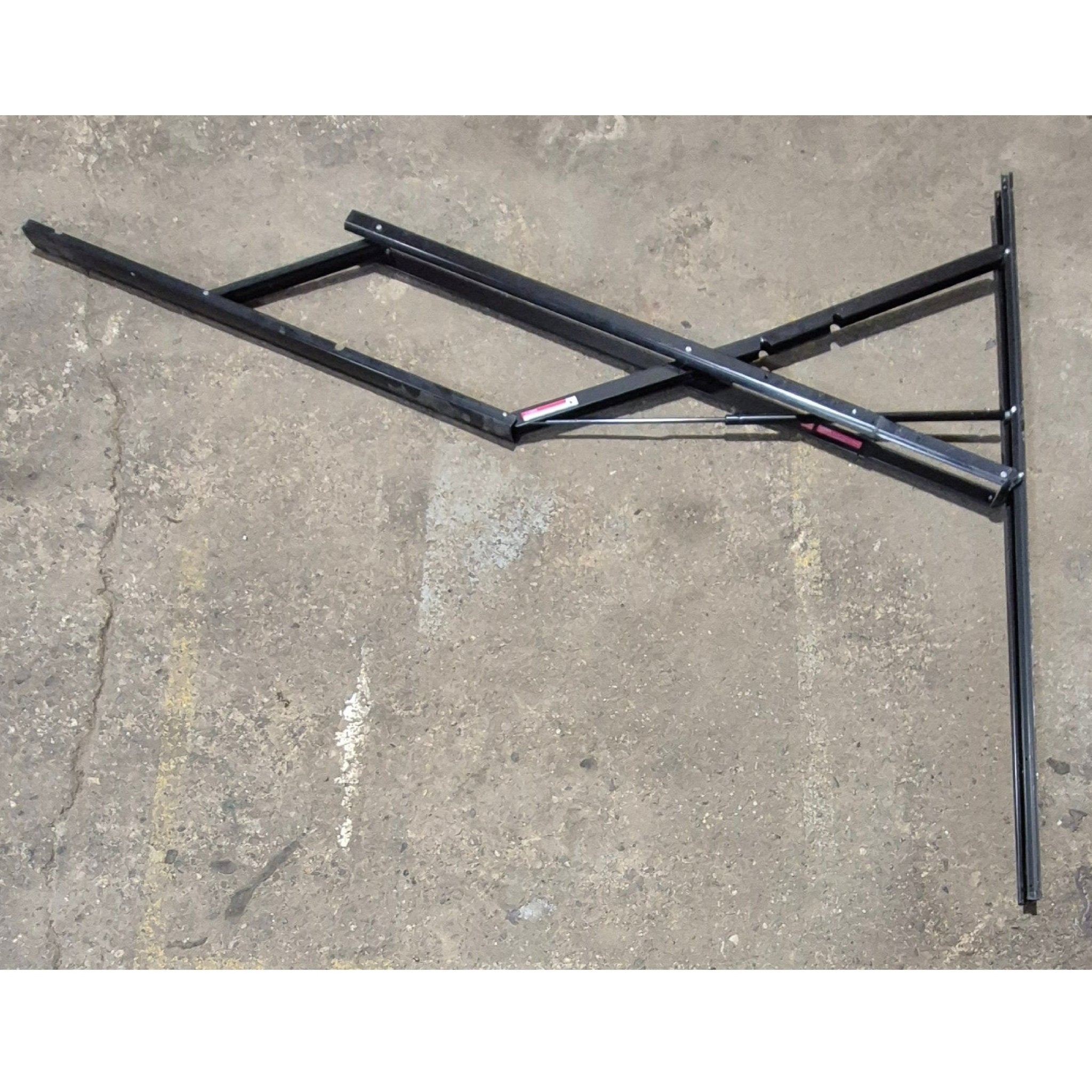 Used Carefree Travel'R Power Awning Arm, Standard LH Idler (Non - Power Side), 66 1/2", Adjustable Pitch - R001643BLK - Young Farts RV Parts
